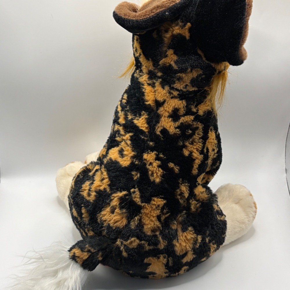Wild Republic African Wild Dog Plush Kids 12 Inch Brown Black Spotted Animal - Picture 3 of 9